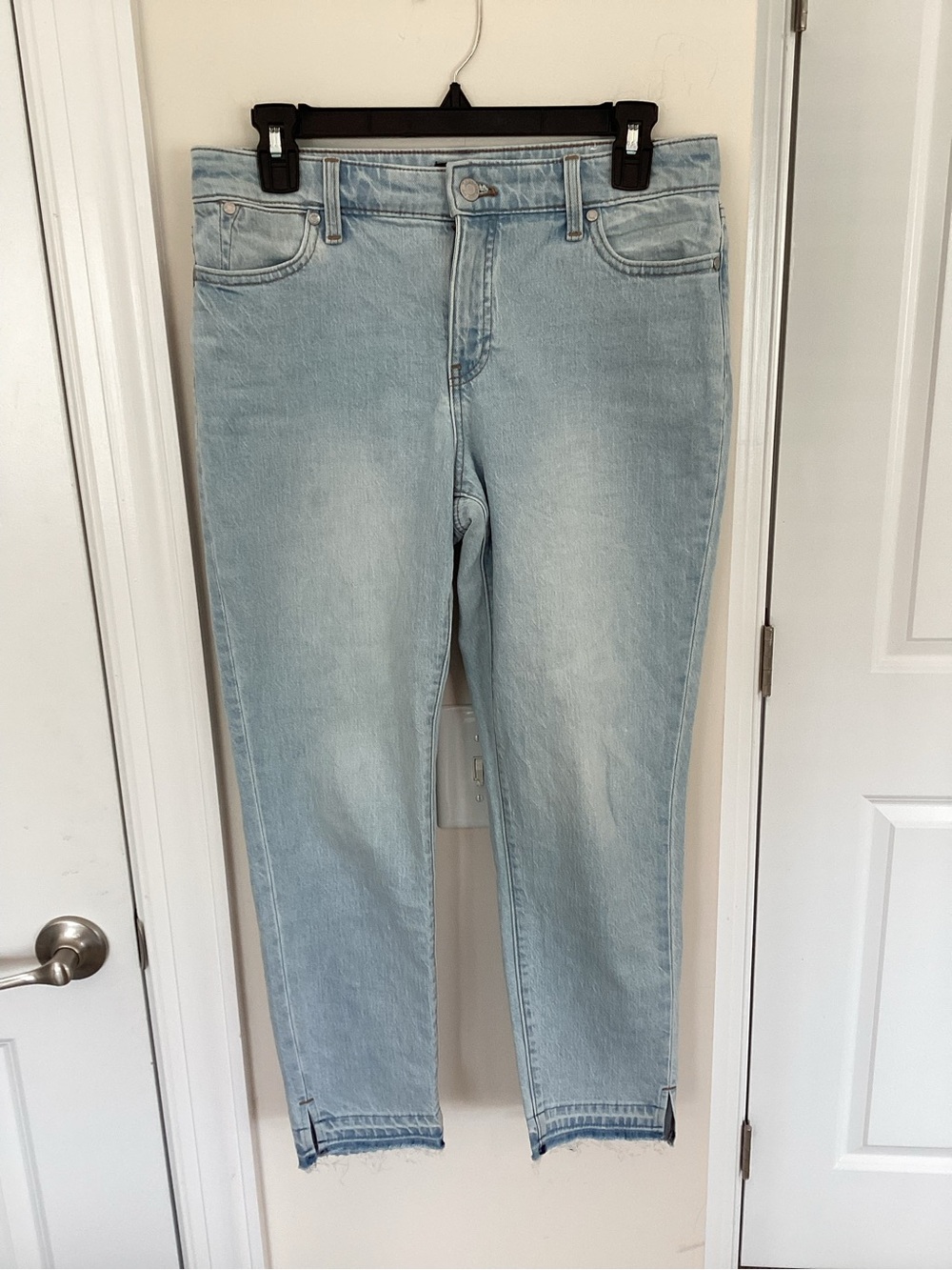 Talbots Light Blue Cropped Ankle Jeans, 4 petite